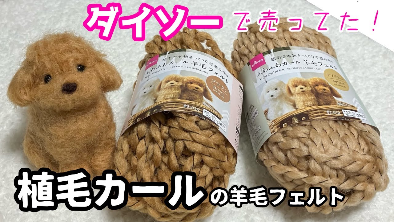 ダイソーで発見！植毛カールが発売してました！！