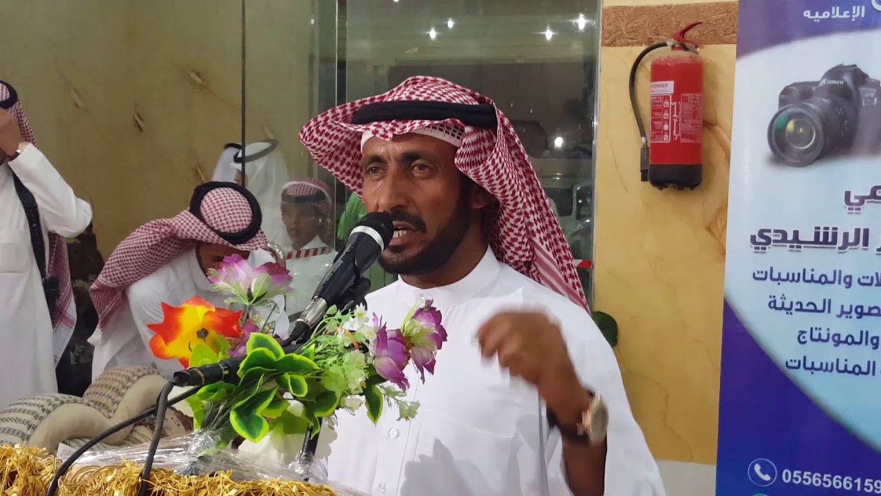 قصيدة الشاعر علي جبيلان المظيبري بحفل زواج ابناء الشيخ مسعد جبيلان المظيبري (( عناد وفيحان))