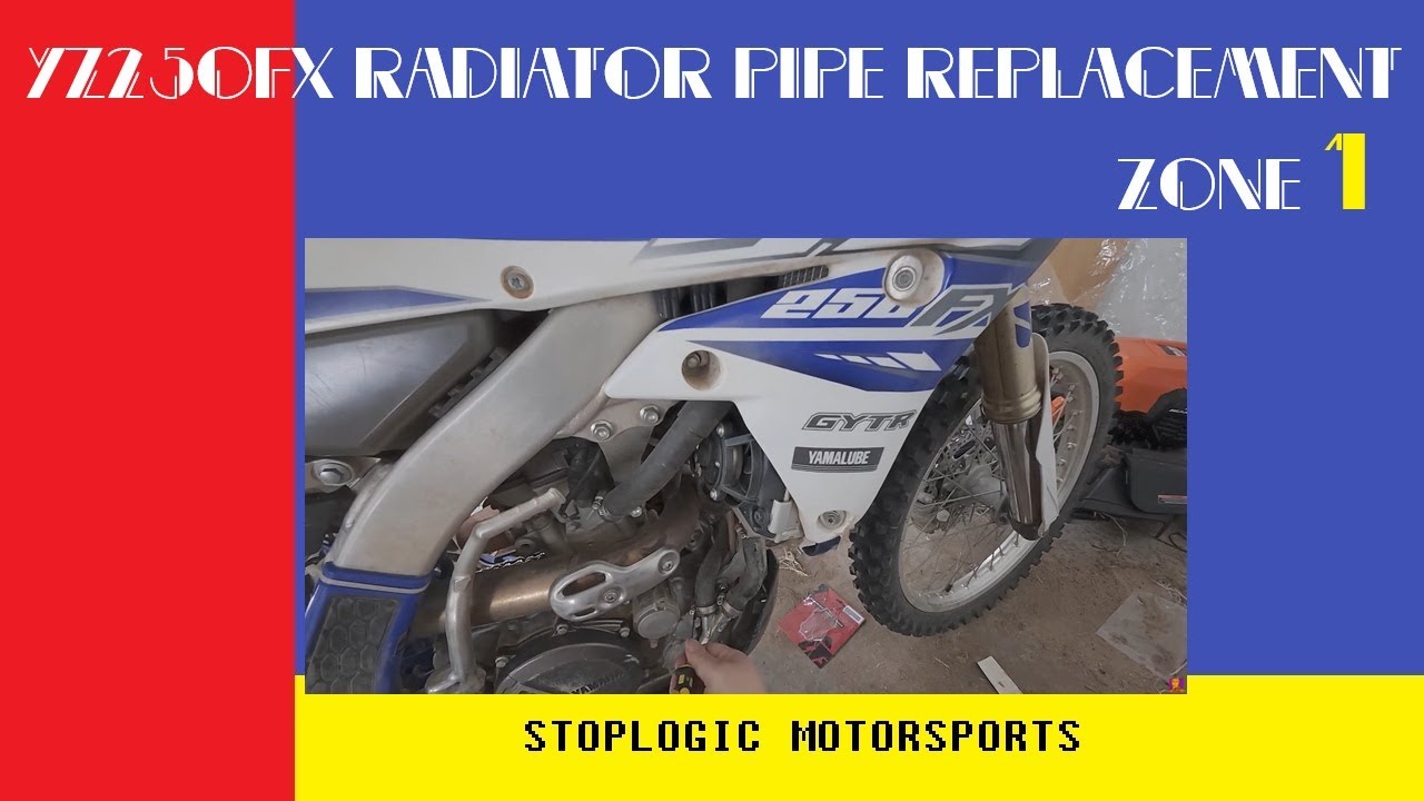 Замена патрубка радиатора Yamaha