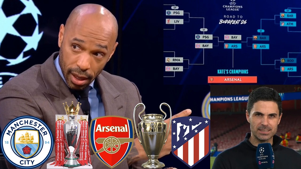 Arsenal Will Win Champions League🏆 Thierry Henry And Carragher Full Review | Mikel Arteta Interview