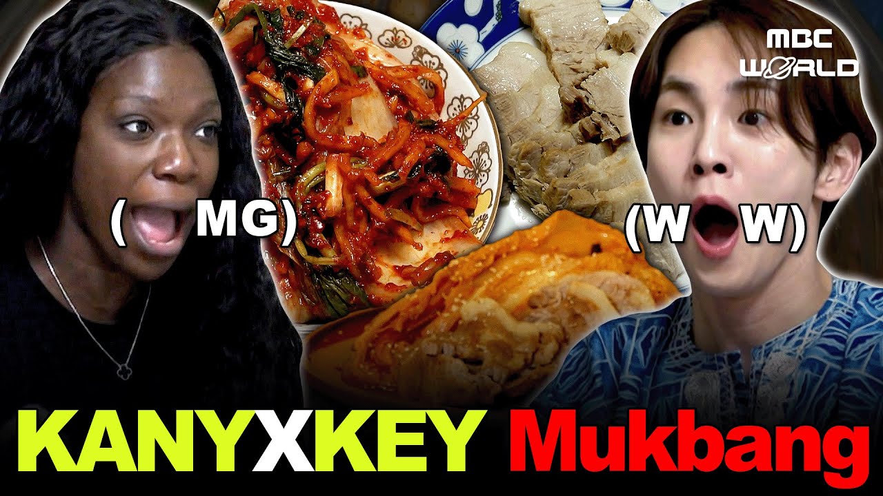 [Sub] Kany&Key’s Mukbang Compilation🤤 | Funniest & Best Eating Moments #Kany #Key #Mukbang