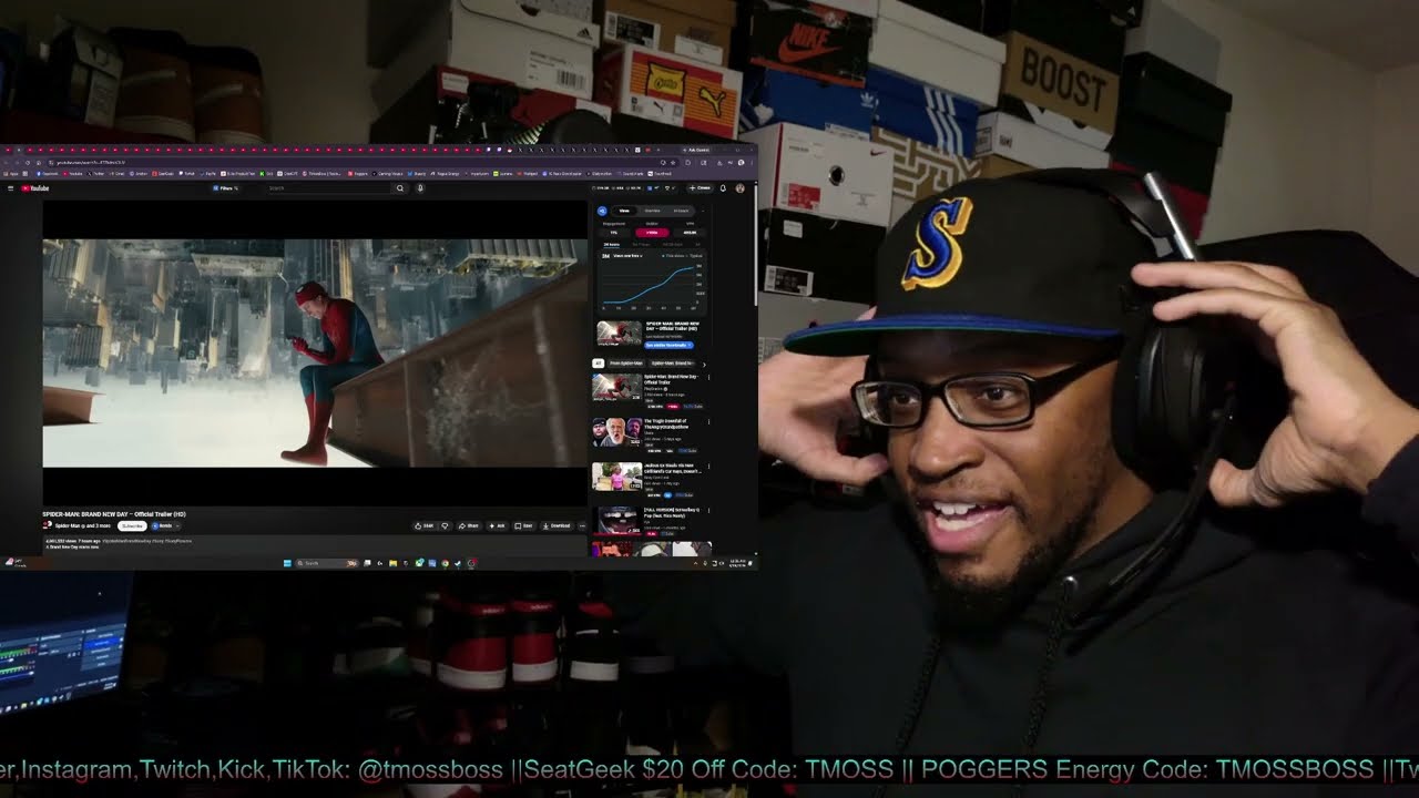SPIDER-MAN: BRAND NEW DAY &ndash; Official Trailer (HD) REACTION!!