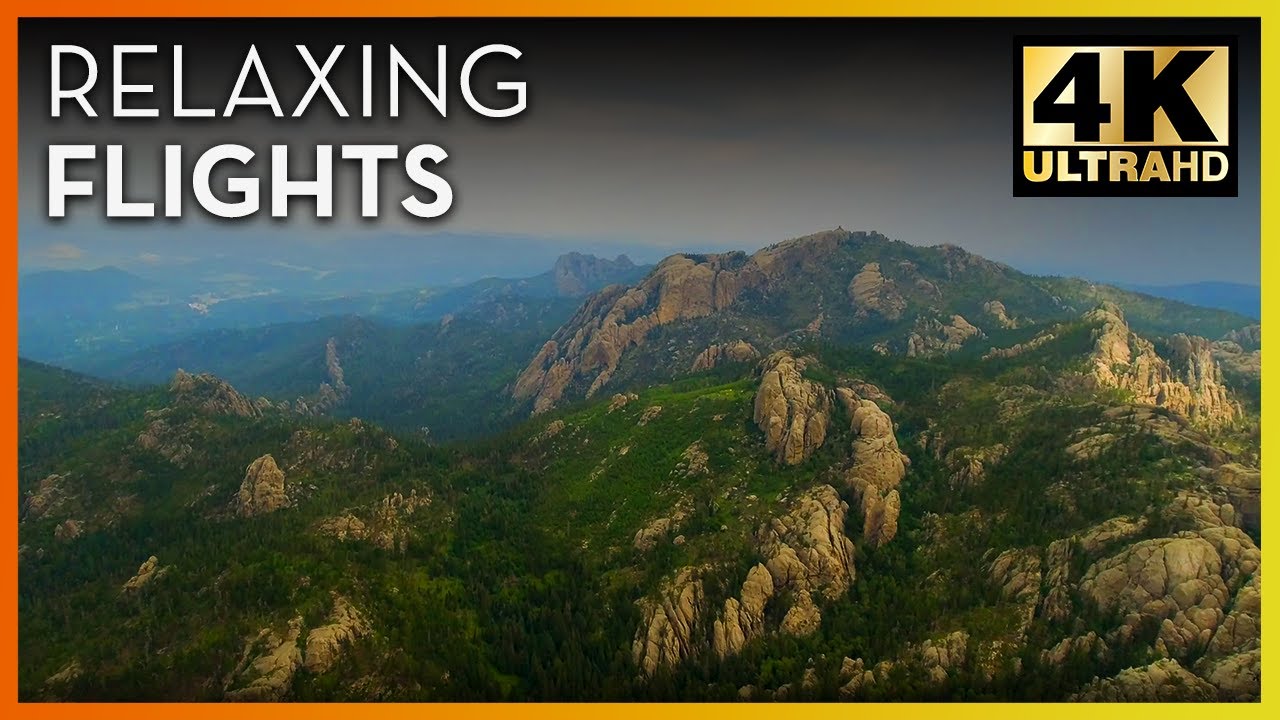 Flying Wyoming to South Dakota's Black Hills Country