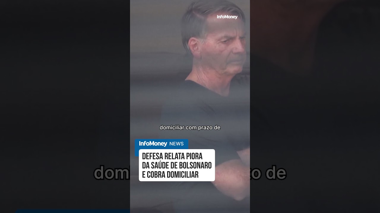 Defesa relata piora da sa&uacute;de de Bolsonaro e cobra laudo da PF para domiciliar | InfoMoney News