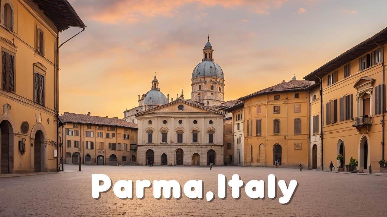 Parma 2024, Walking Tour in Italy - 4K