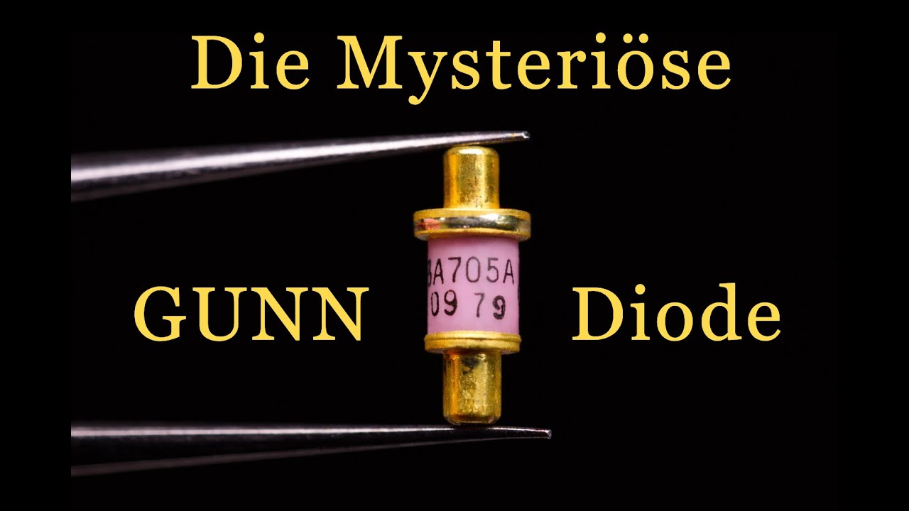 Das ist kein gewöhnlicher Diode! Die geheimnisvolle Gunn-Diode