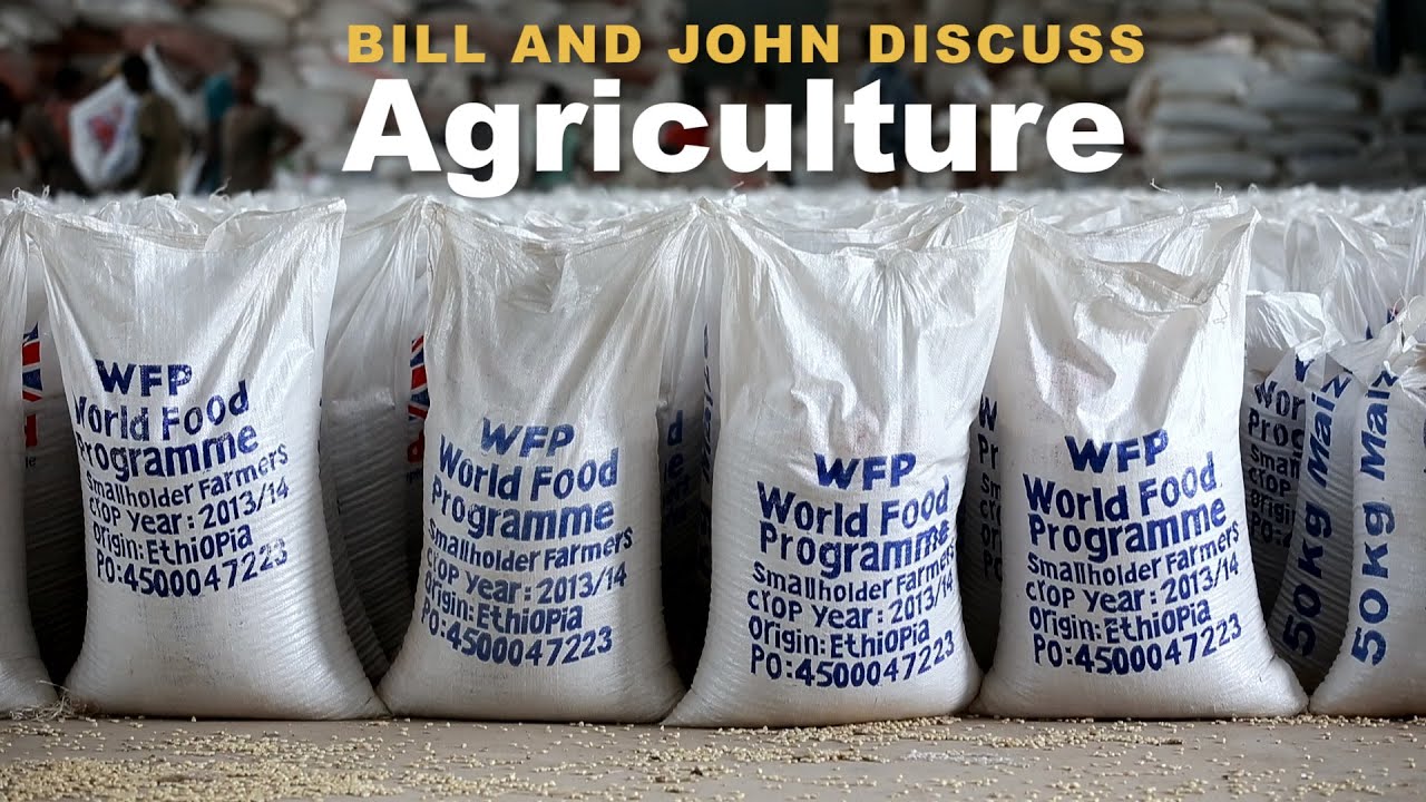 Bill Gates and John Green Discuss Agriculture