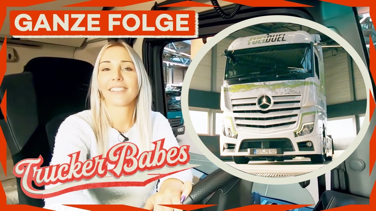 Fahren ohne Spiegel?! 😮 Hightech-Truck im Praxistest mit Sabrina 🚛 | GANZE FOLGE | Trucker Babes