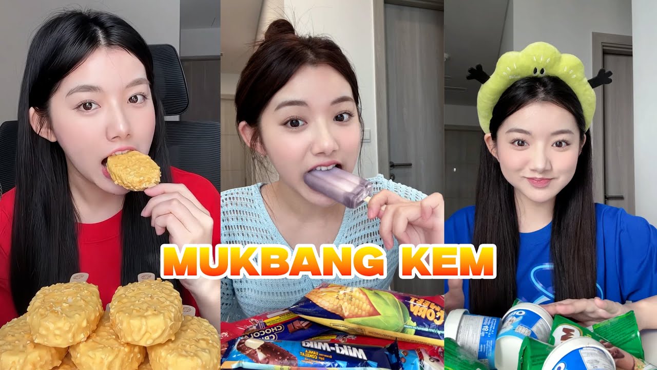 Mukbang Nhiều Loại Kem: Aice, Oreo Milo, Uzu, Celano… Combo Lạnh – Béo – Ngon!