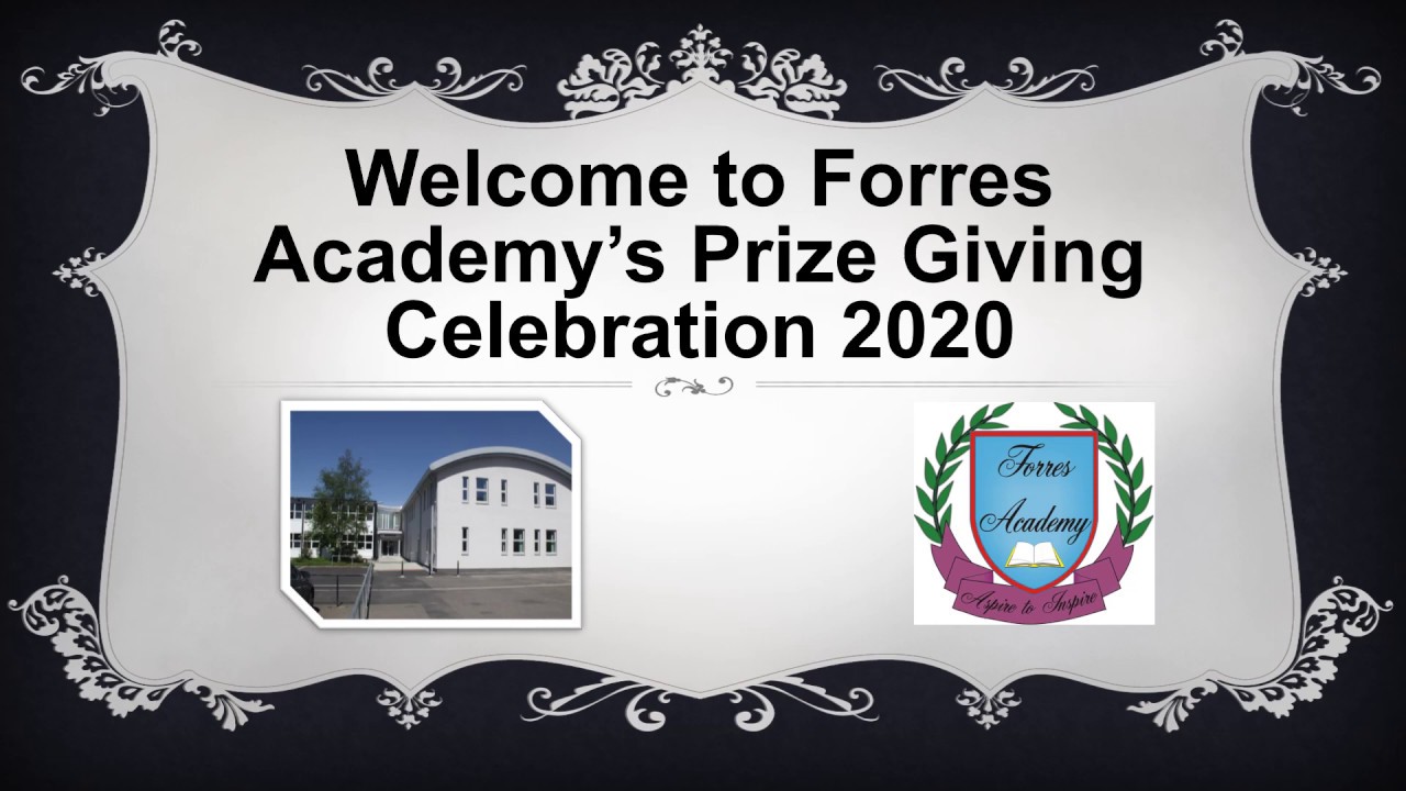 Forres Academy Prize Giving 2020