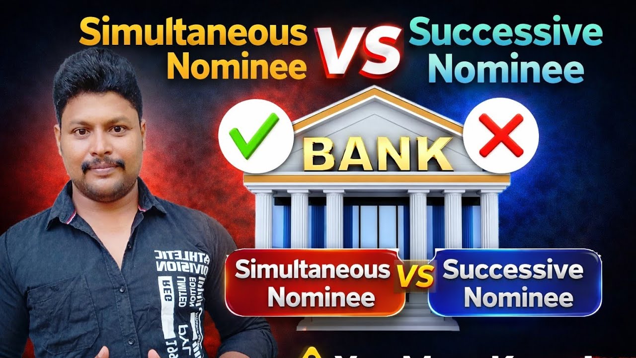 Bank Account New Nominee Rules in Tamil | Simultaneous Nominee Vs Successive Nominee | Star Online