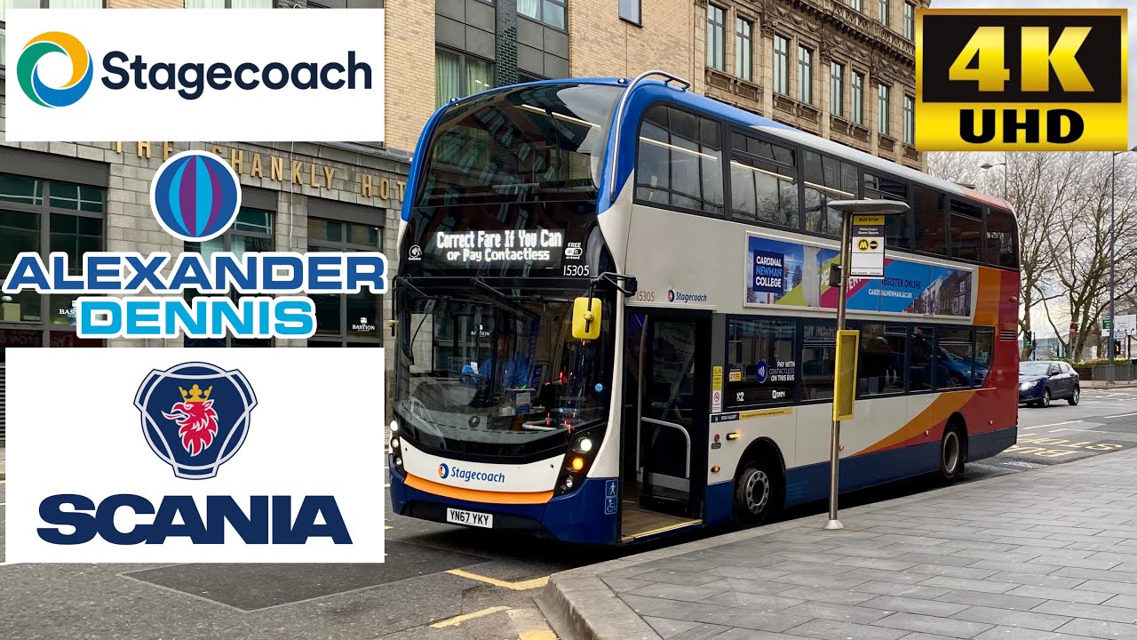 [Stagecoach: X2 Preston to Liverpool] Alexander Dennis Enviro400MMC Scania N250UD (15305/YN67YKY)