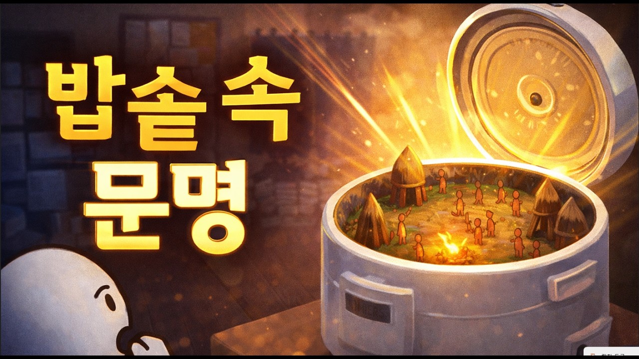 어느 날 밥솥 안에서문명이 발견됐다 | 부엉리뷰