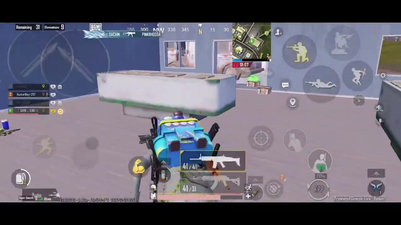 BGMI GAMEPLAY CLUTCH VIDEO 🔥🔥