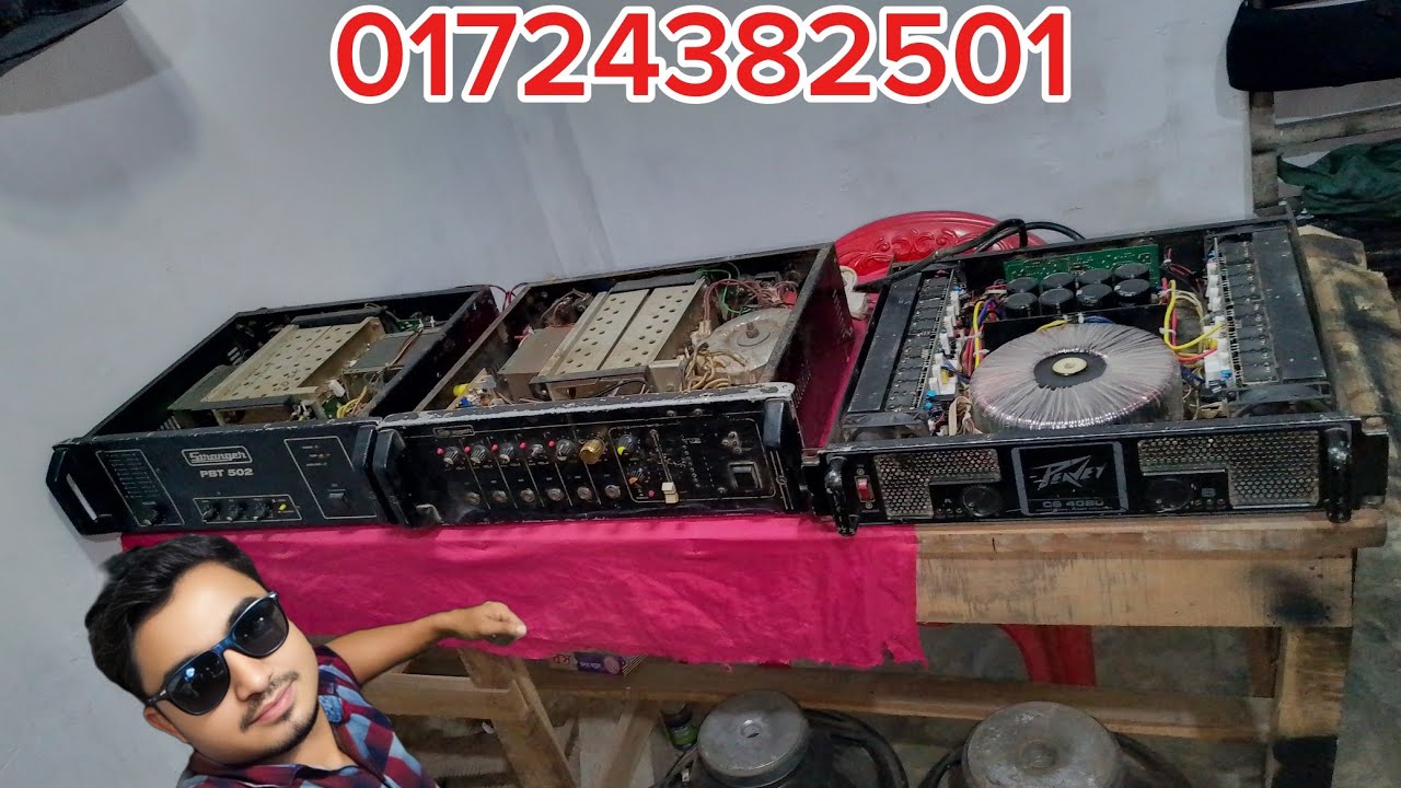 বিক্রি হবে stranger 516/502 Peavy cs-4080 ❗01724382501 নিতে চাইলে কল করুন লোকেশন মৌলভীবাজার 