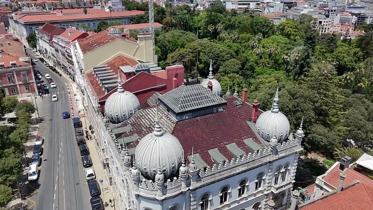 Aerial Tour of Príncipe Real | Lisbon’s Hidden Gem from Above