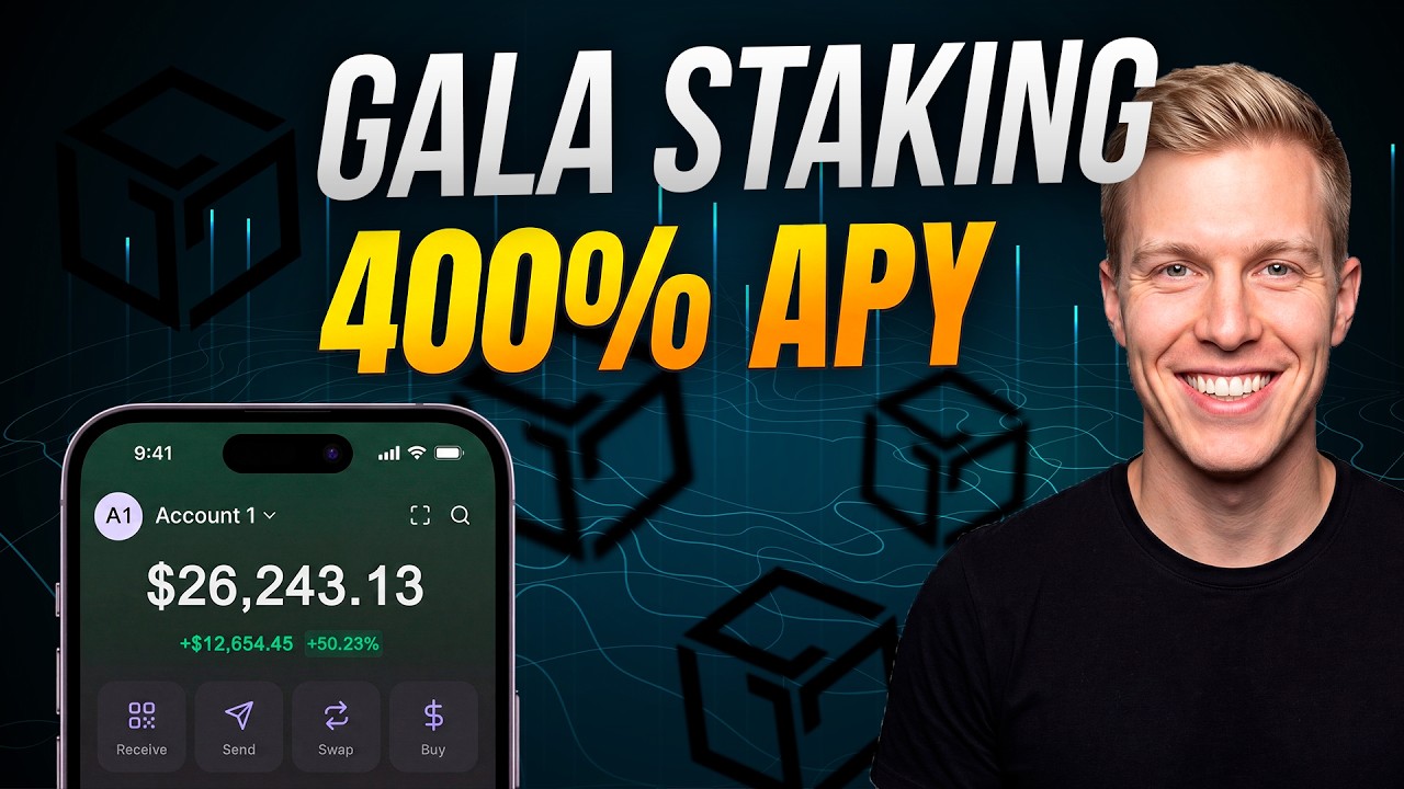 GALA Staking Mastery: Unlock 400% APY on GalaChain Today! 🚀
