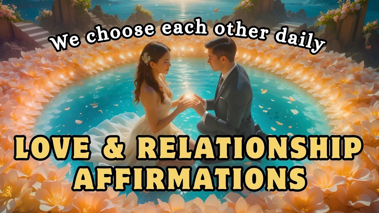 Attract the right partner with affirmations for LOVE and RELATIONSHIP