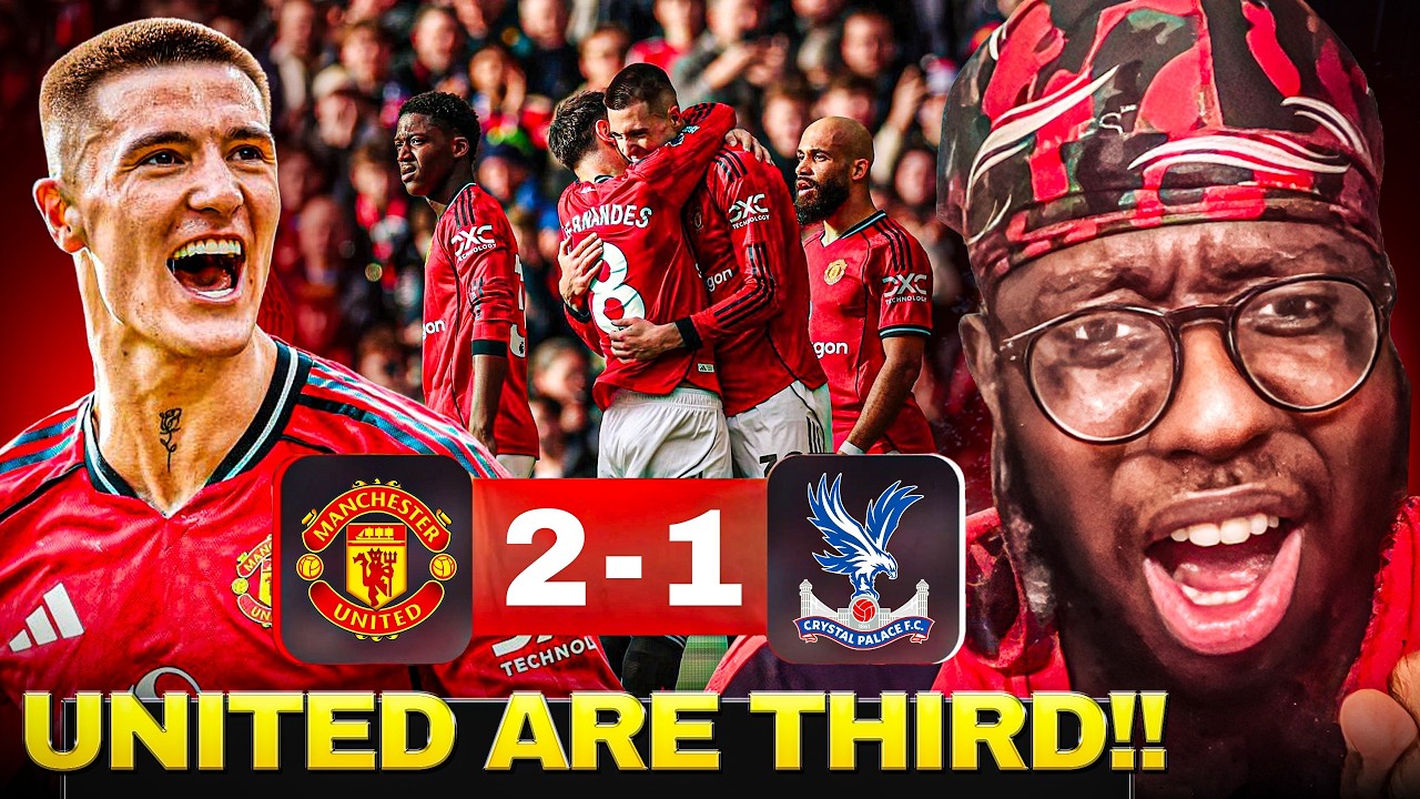 Man United are Third in the Premier league