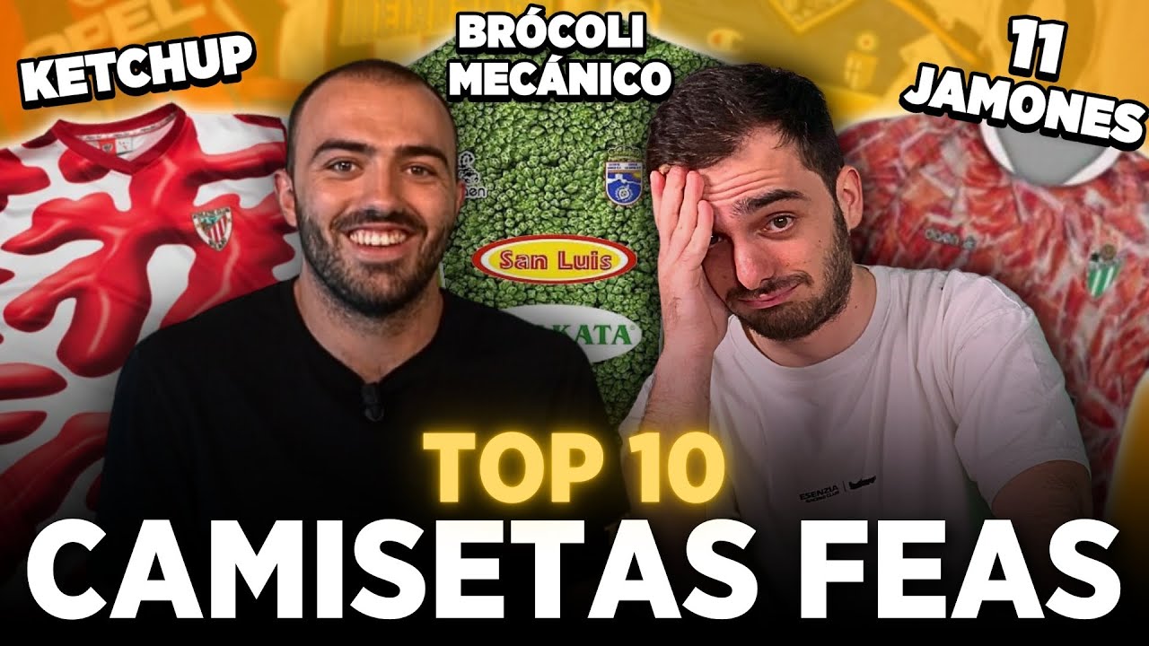 LAS 10 CAMISETAS DE FÚTBOL MÁS FEAS DE LA HISTORIA