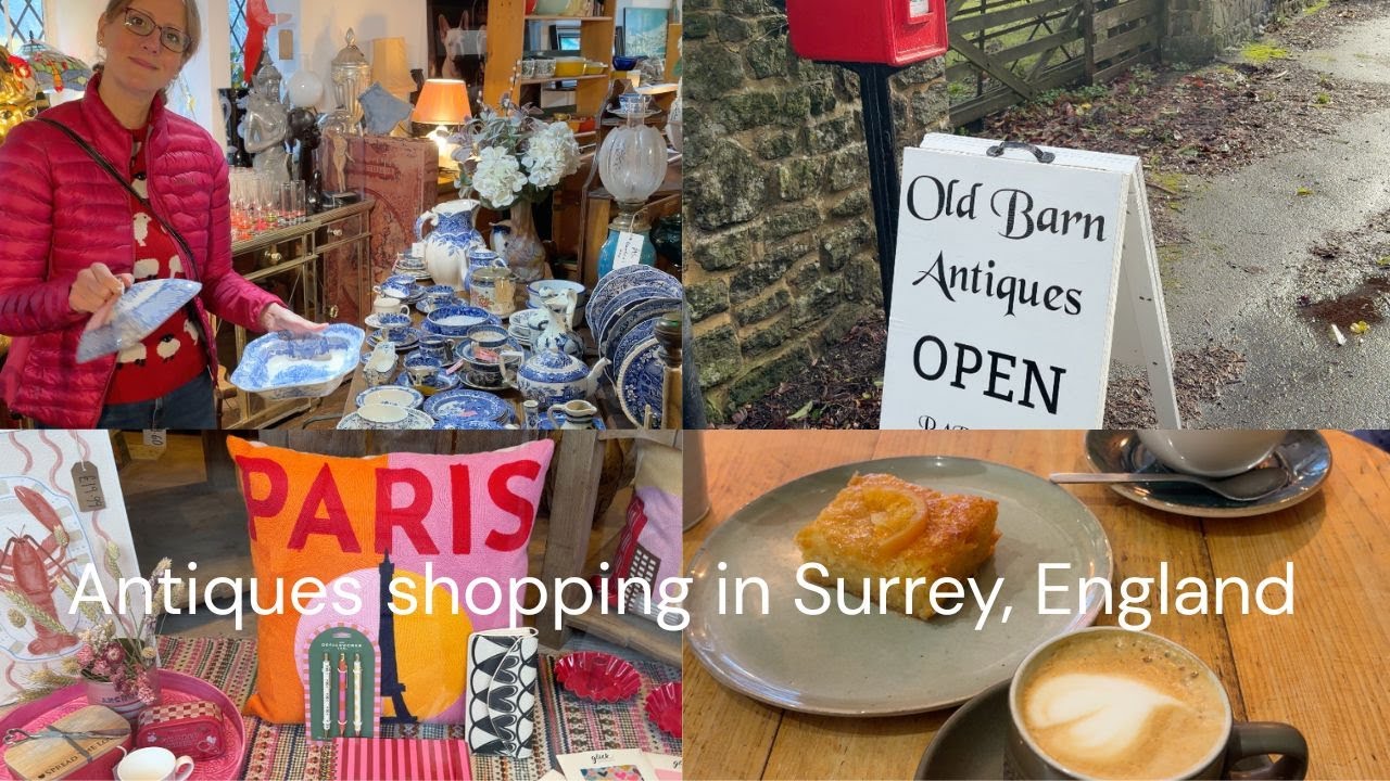 Antiques Shopping in Surrey, England