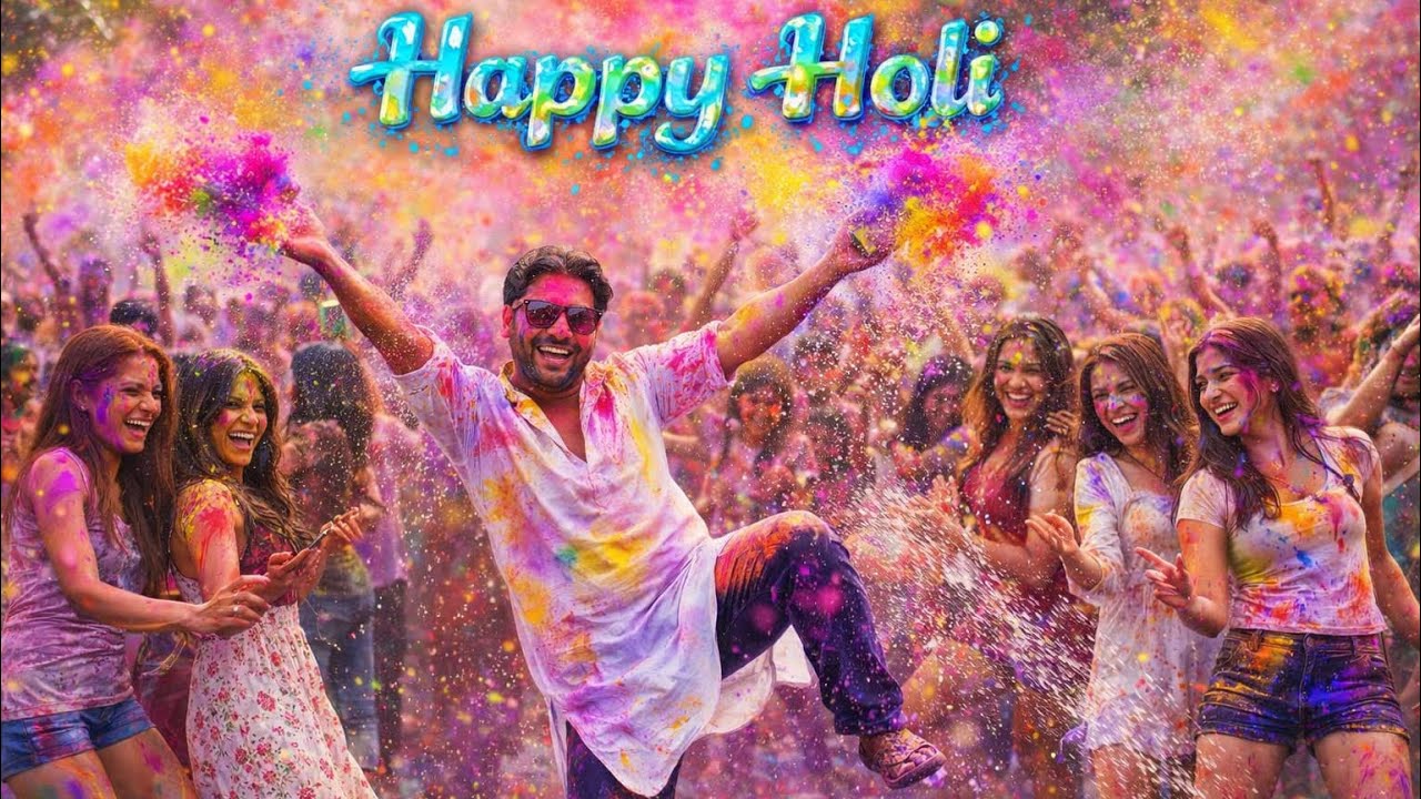 Happy Holi To Everyone 🫟🫟