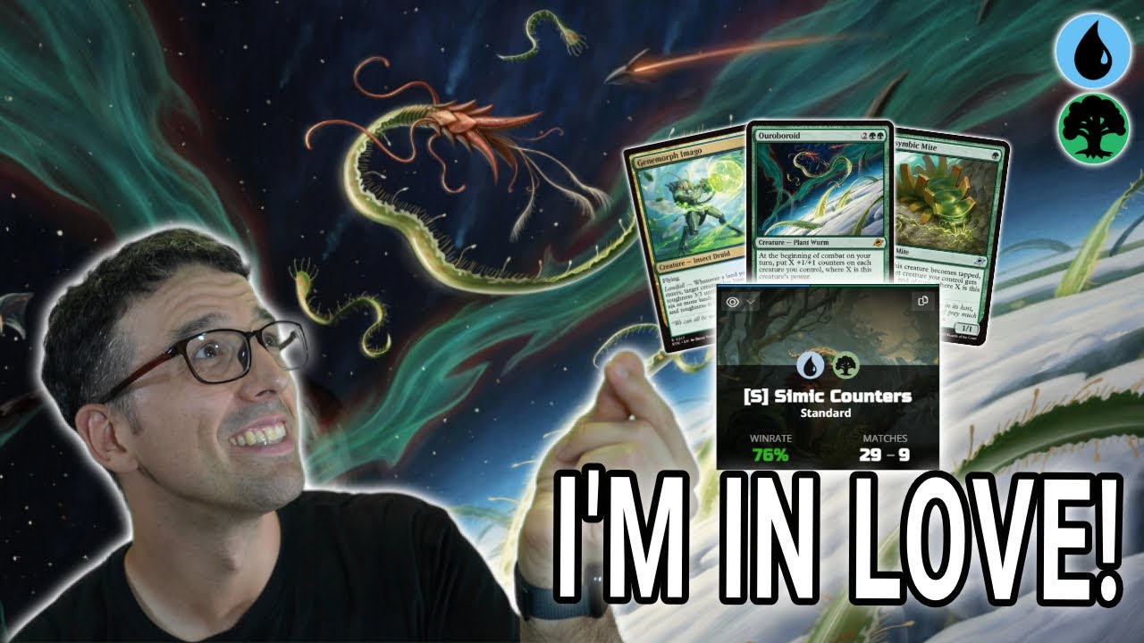 76% побед с Simic Ouroboroid! | Стандартный игровой процесс MTG BO1 на арене