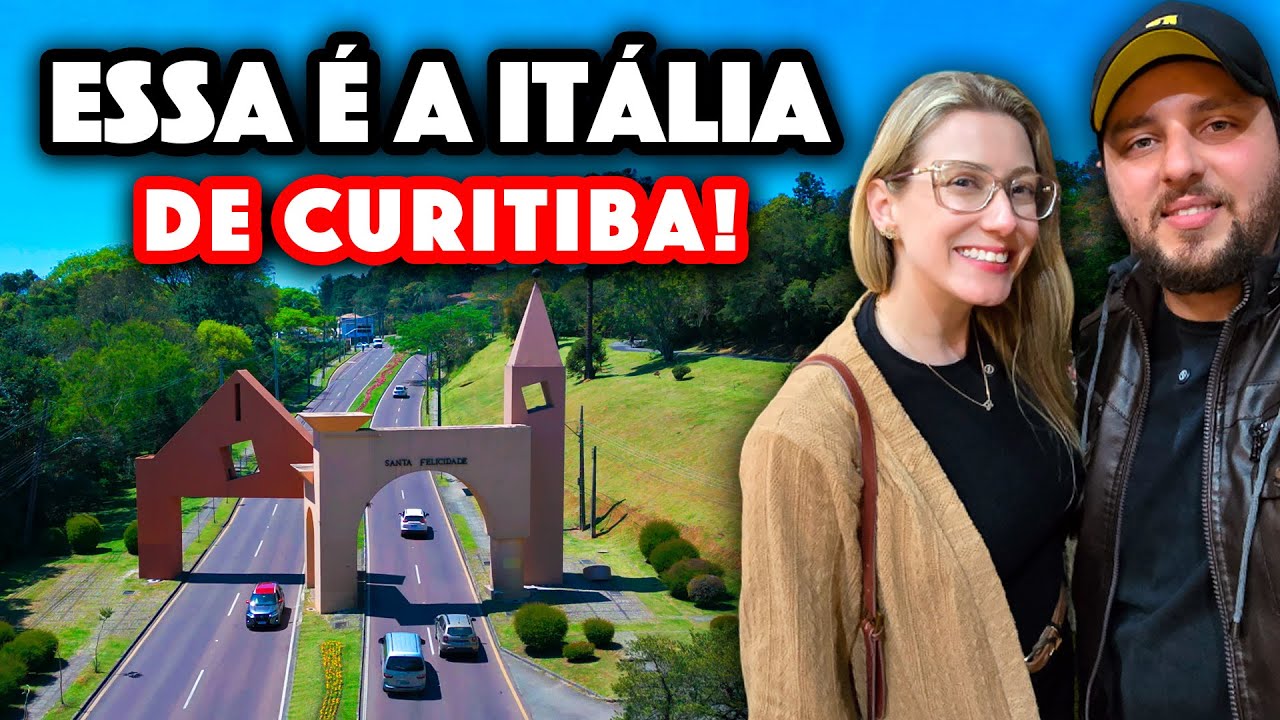 O BAIRRO MAIS ITALIANO DE CURITIBA: SANTA FELICIDADE + MAIOR RESTAURANTE DA AMÉRICA LATINA!