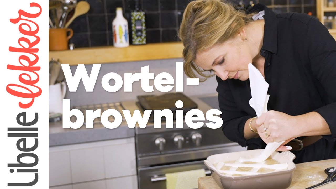 Ilse kookt: wortelbrownies met roomkaas