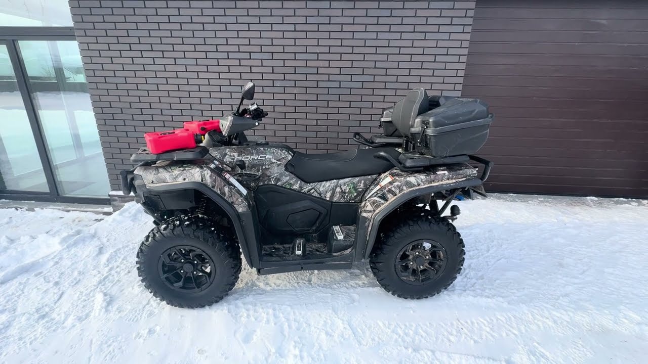 Cf moto cforce 500(24 года) после года и 1500 км пробега, обзор/отзыв.