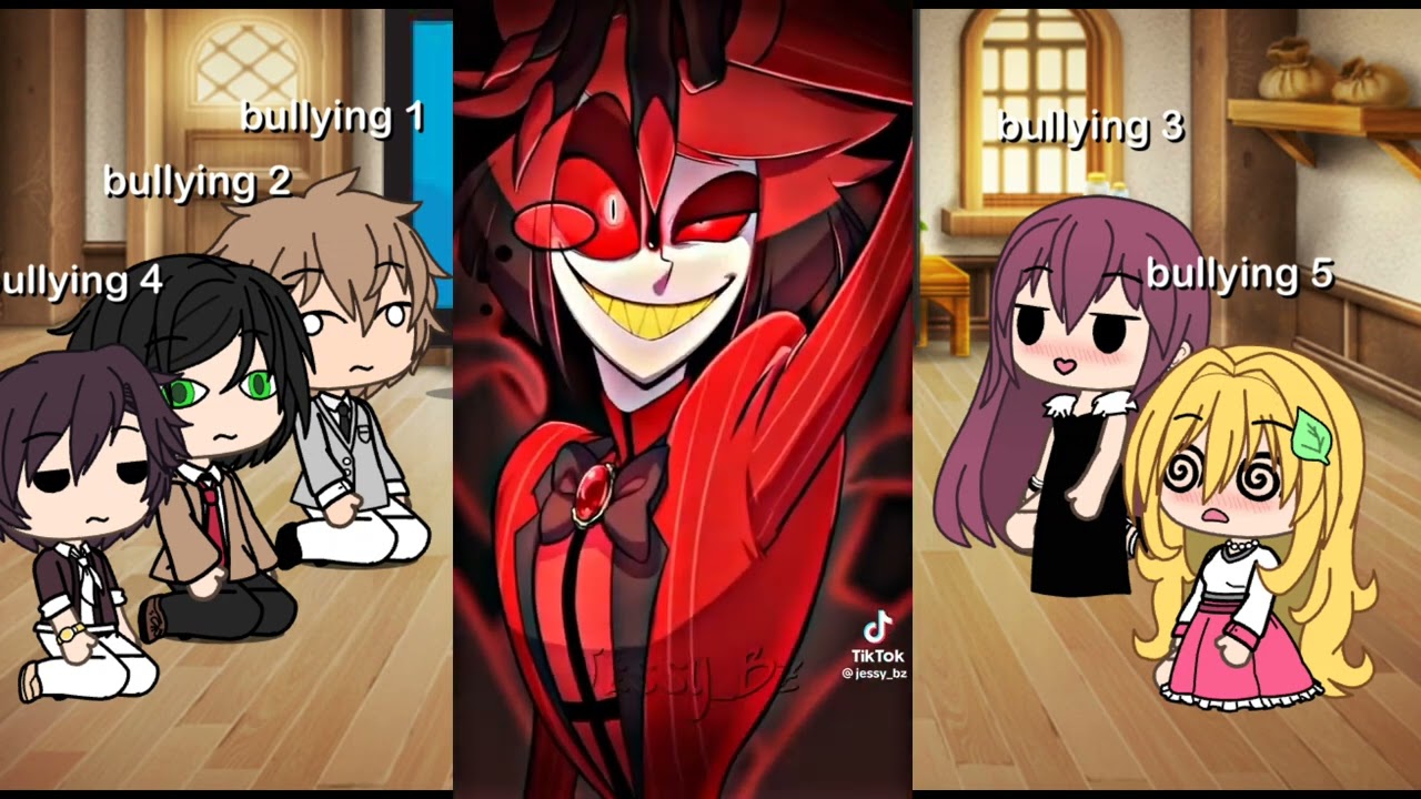 los bullyings de Alastor reaccionan a Alastor 1/2