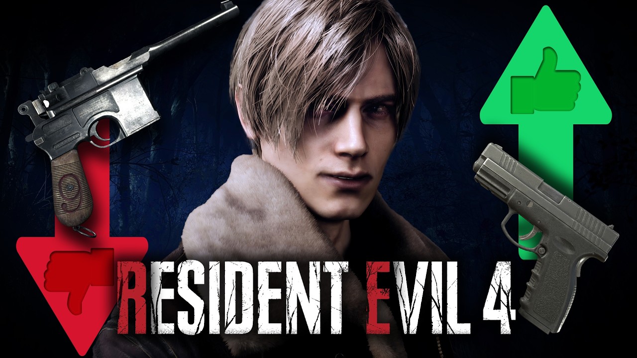 RANQUEANDO TODAS AS ARMAS DO RESIDENT EVIL 4 REMAKE