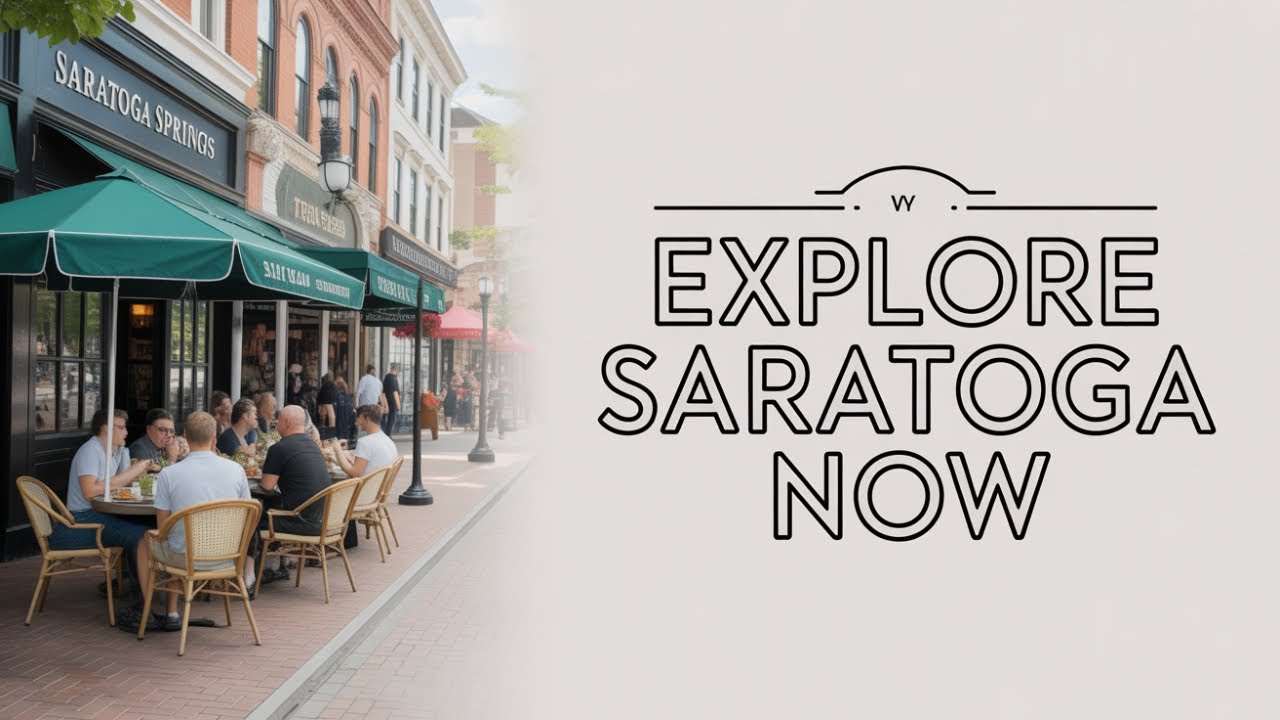 Saratoga Springs NY Downtown Walking Tour