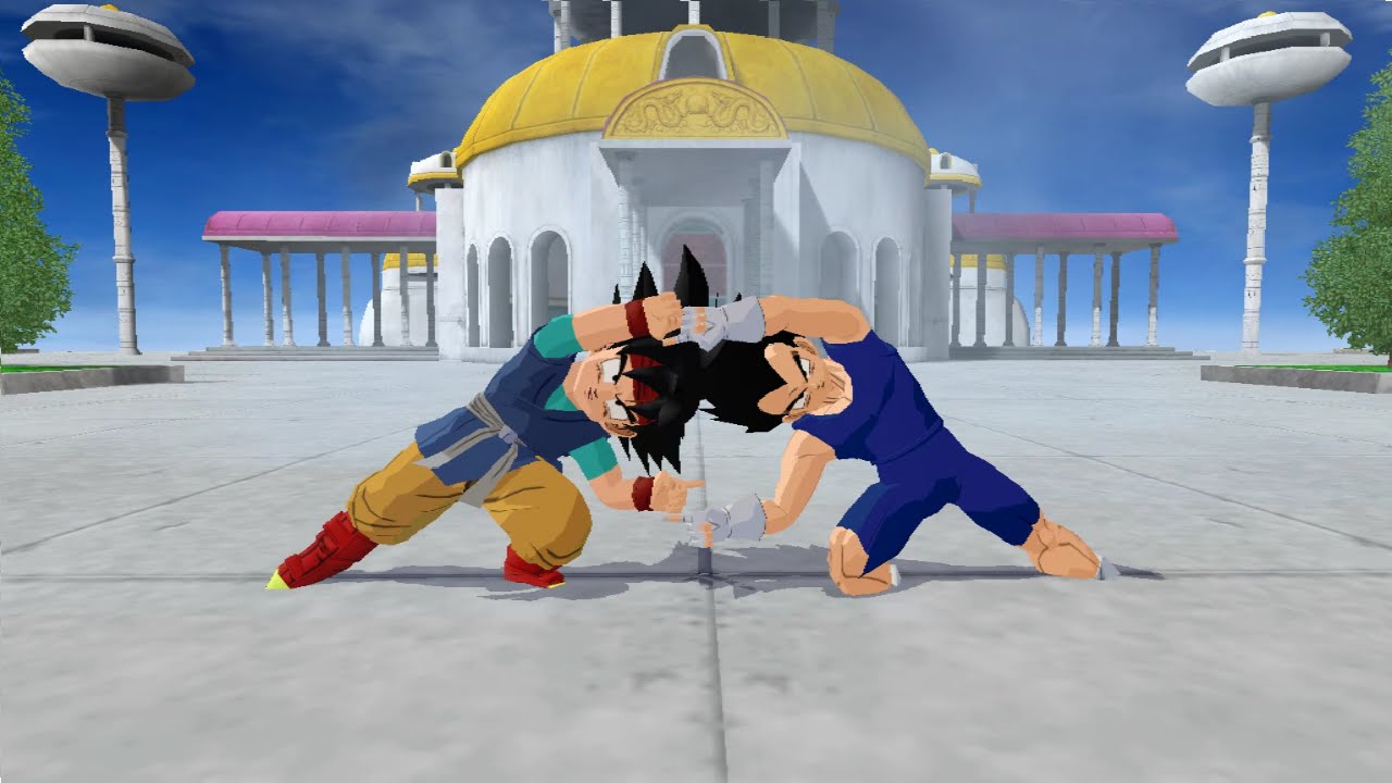 Fusion Goku Jr. And Vegeta Jr. into Gogeta Jr. DBZ Budokai Tenkaichi 3 Mod 【HD】