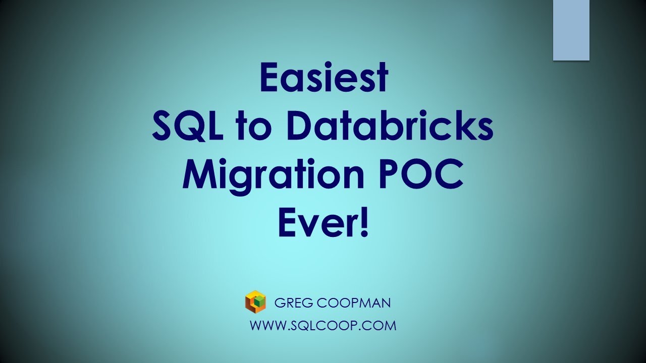 Quick Azure SQL Server Data Migration to Databricks with only one line of SQL