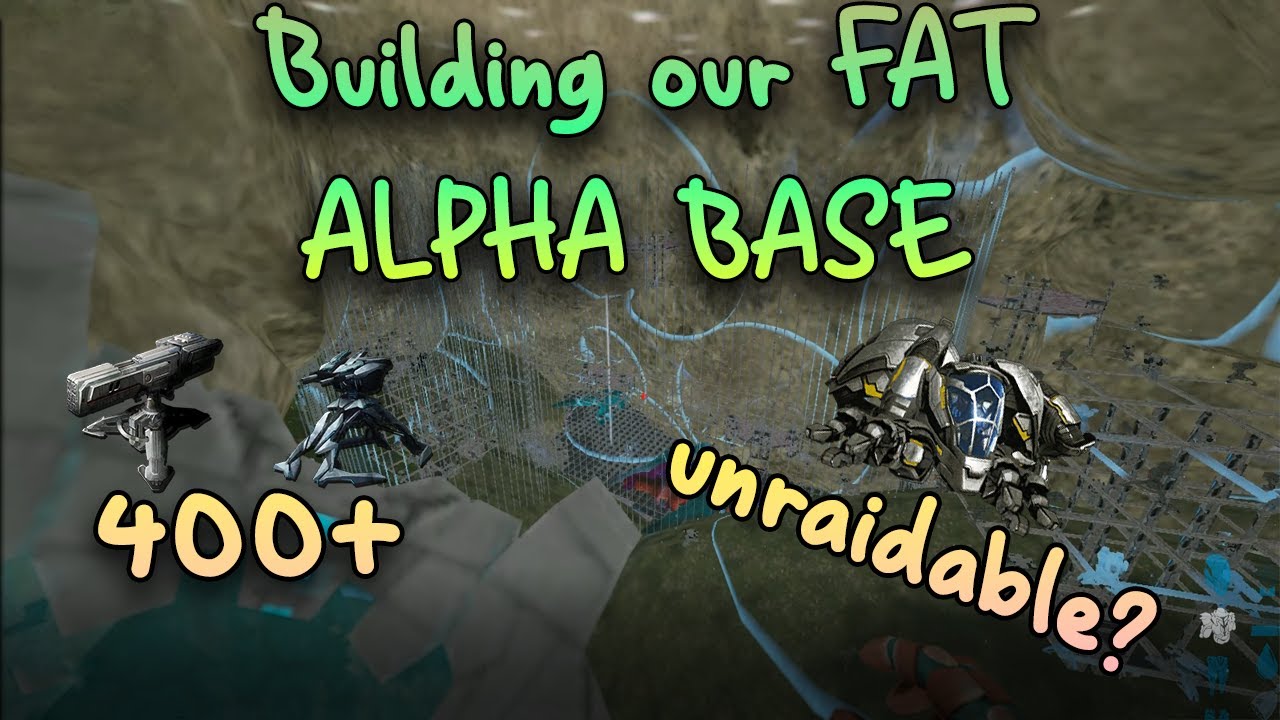 Building our FAT Alpha Base on Ark - Small Tribes Episode 6