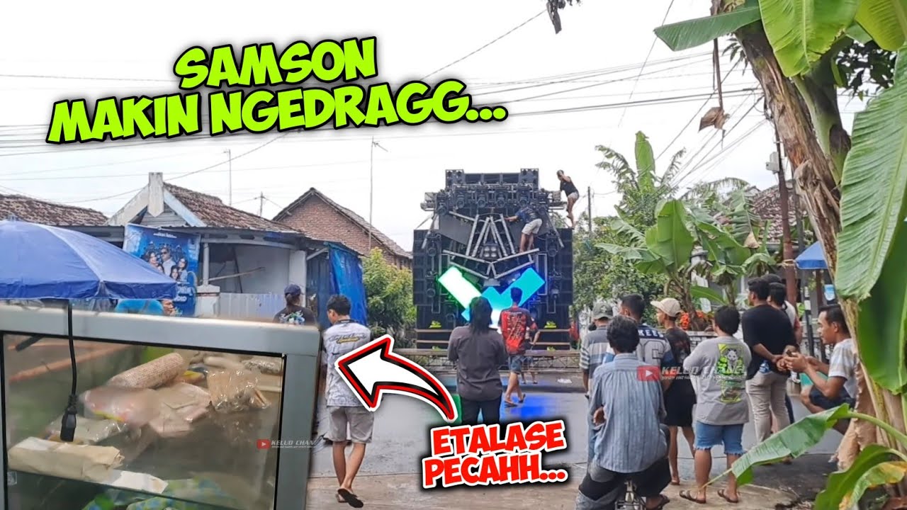 BIKIN KACA ETALASE PECAH 🔥 MEMANG CUCU BANDEL BREWOG SAMSON BIKIN ULAH LAGI