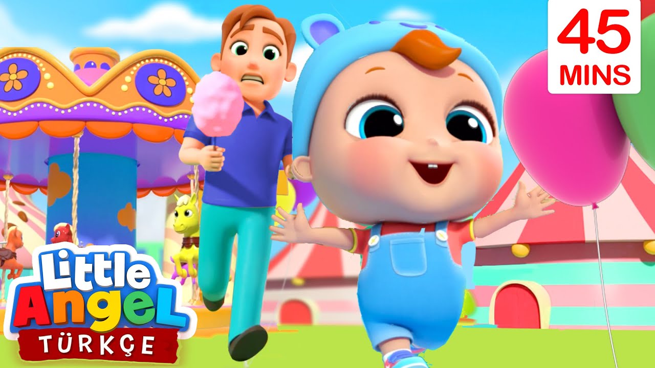 Can Bebek, Parkta Oyuncakların Peşinde Muhteşem Eğlence | Öğretici Çocuk Şarkıları | Little Angel