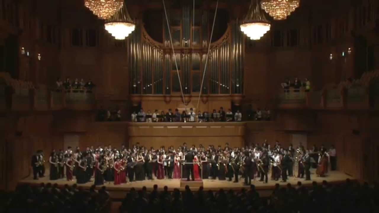 Japan Large Saxophone Ensemble Summit 10 Holst Mars