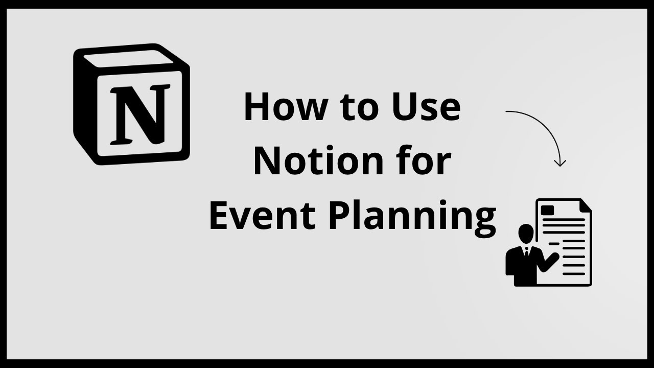 How To Use NOTION For Event Planning (Complete 2025 Guide)