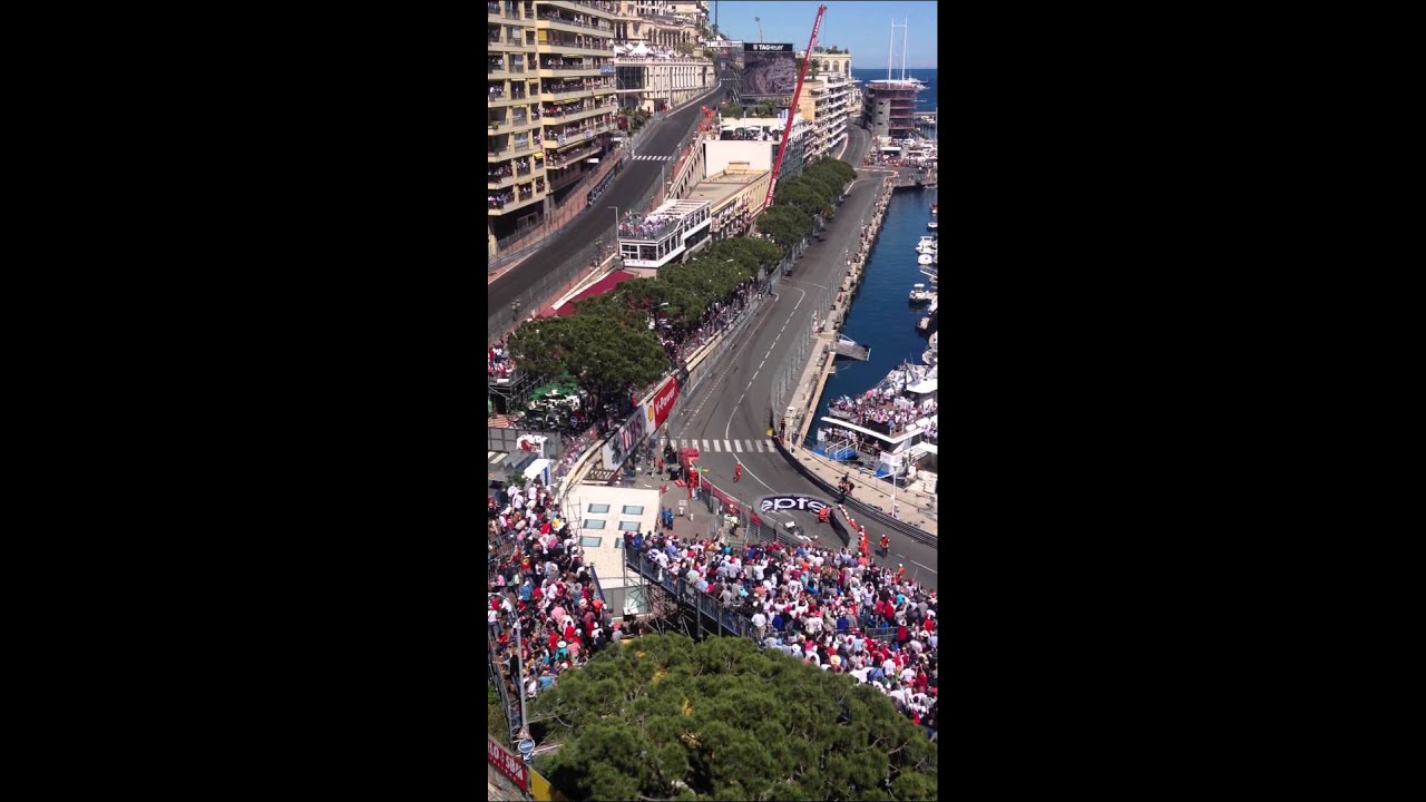 Major crash at F1 Monaco Grand Prix 2013!