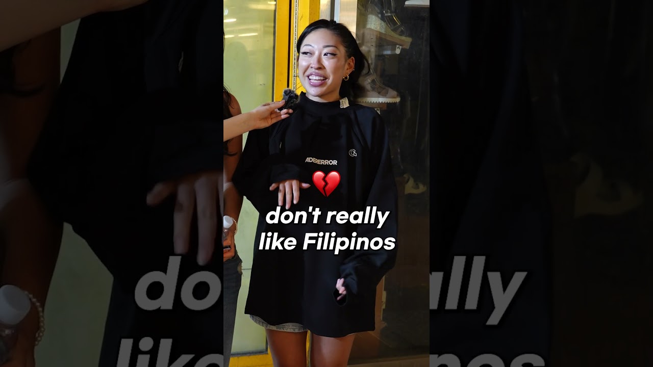 What is life like as a filipina korean 🇵🇭🇰🇷  #korea #philippines #streetinterview