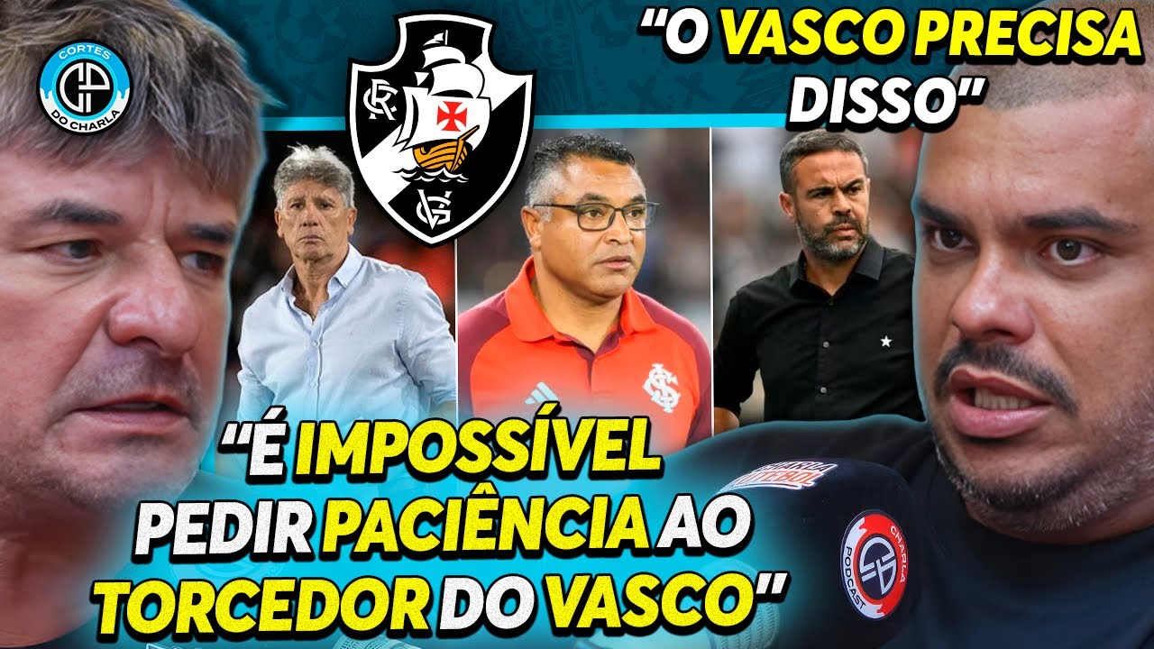 QUEM VAI SER O NOVO TREINADOR DO VASCO?