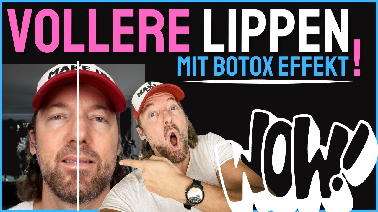 Volle Lippen wie mit Botox aufgespritzt.. jedoch nur geschminkt - Natural Lip Make up mit WOW Effekt