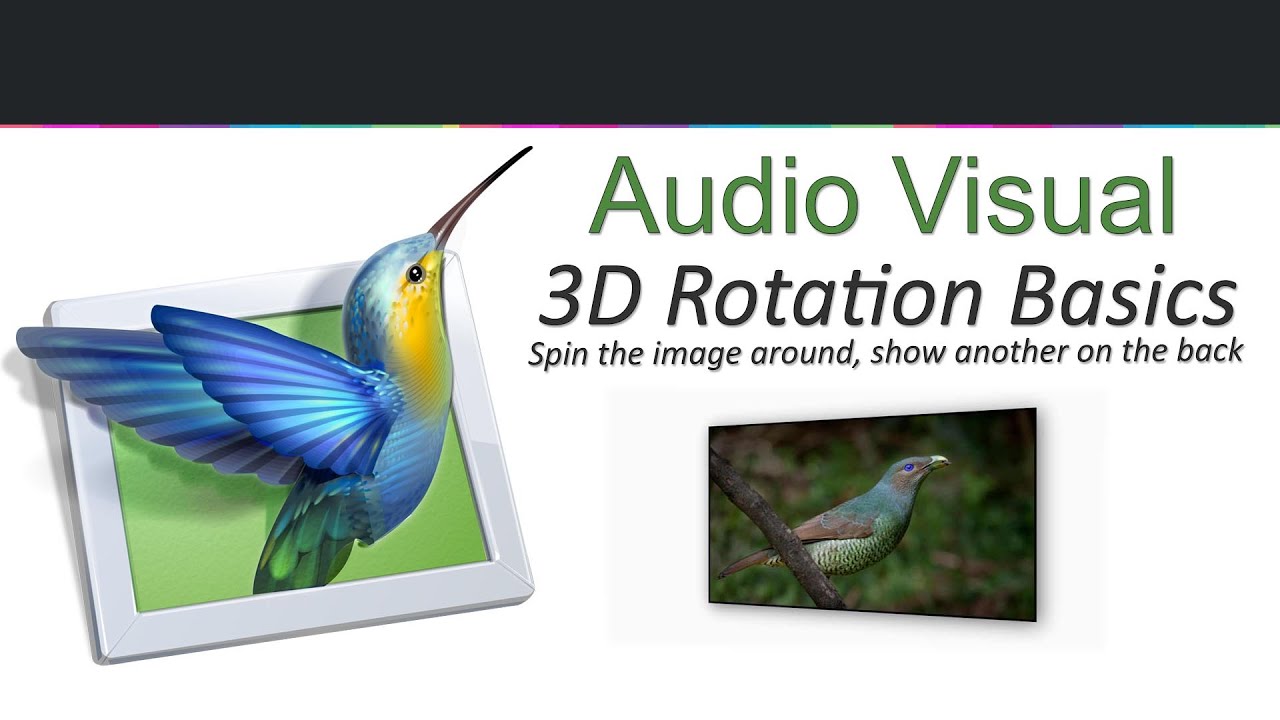 PTE AV Studio - Basic 3D Rotation