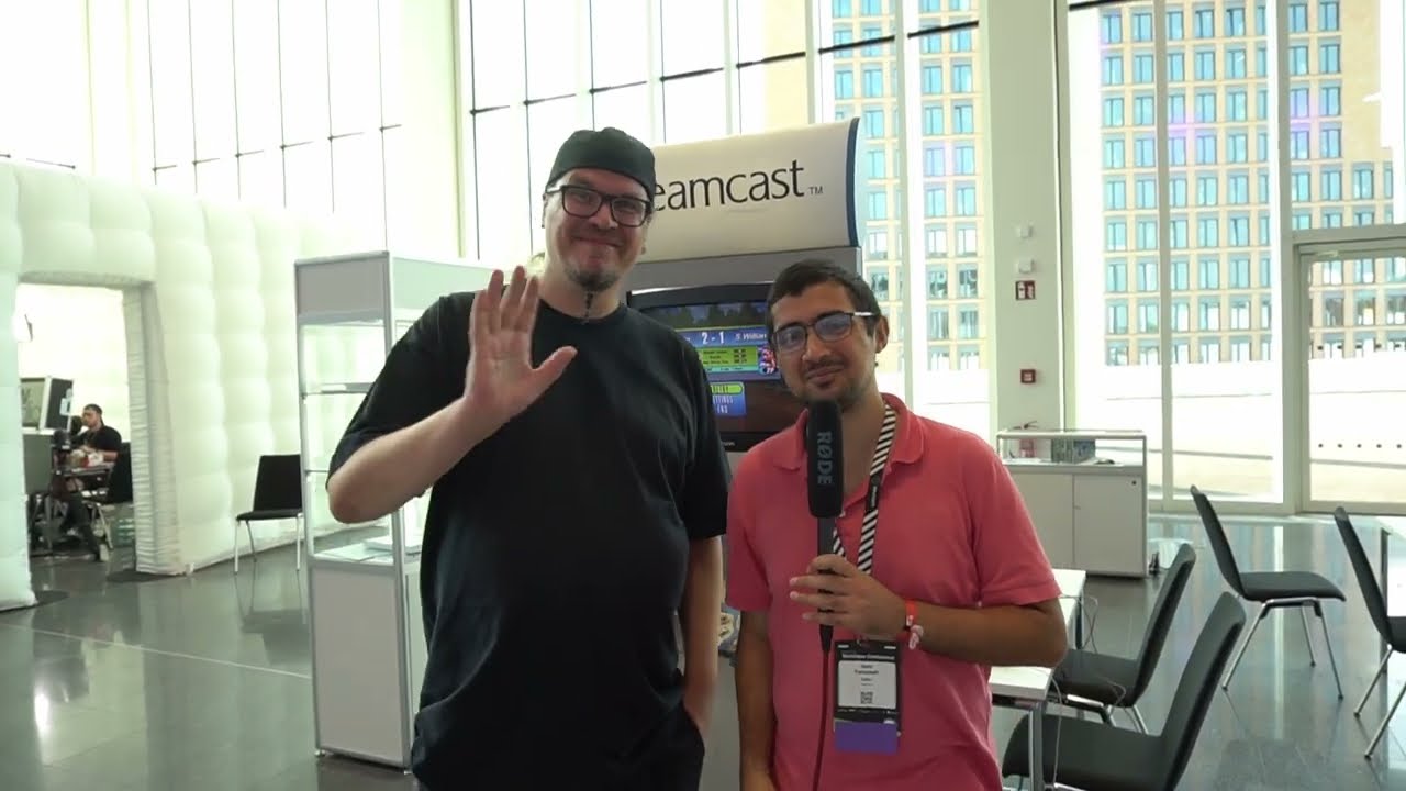 Retrosmuseum auf der Devcom 2024 Interview