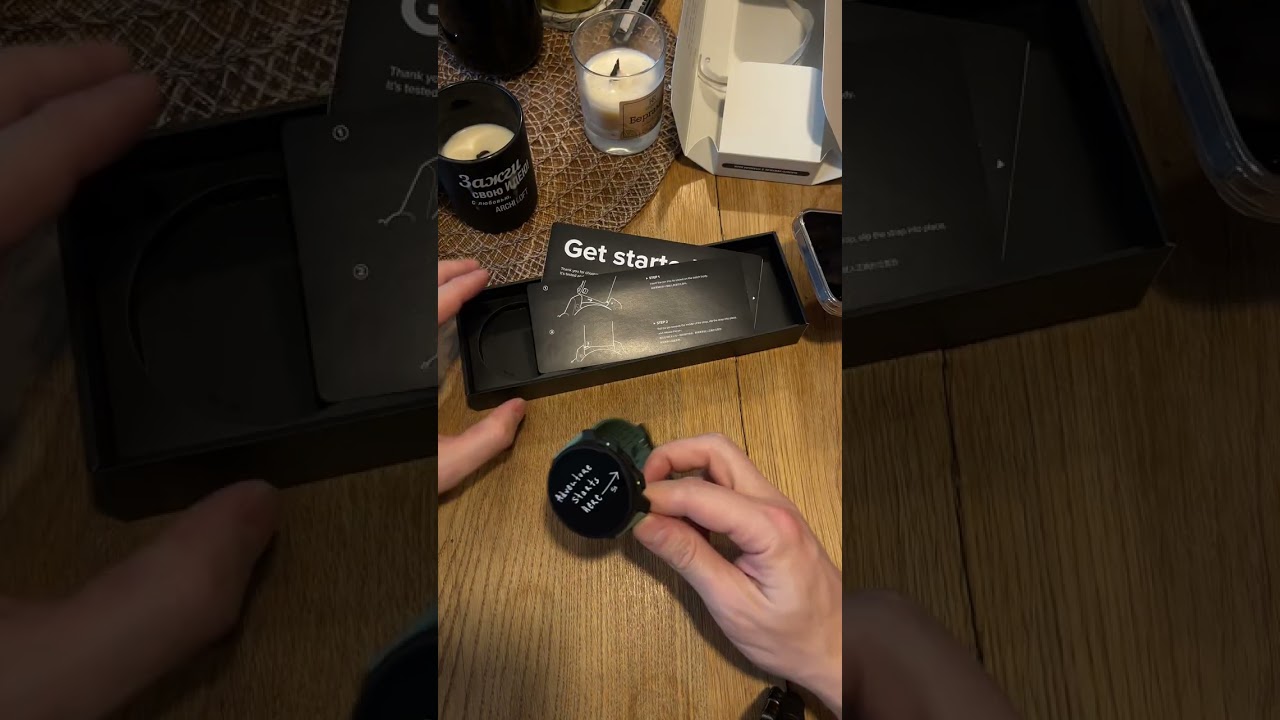 Распаковка Suunto Vertical 2