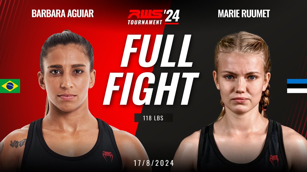 Full Fight l Barbara Aguiar vs Marie Ruumet I RWS