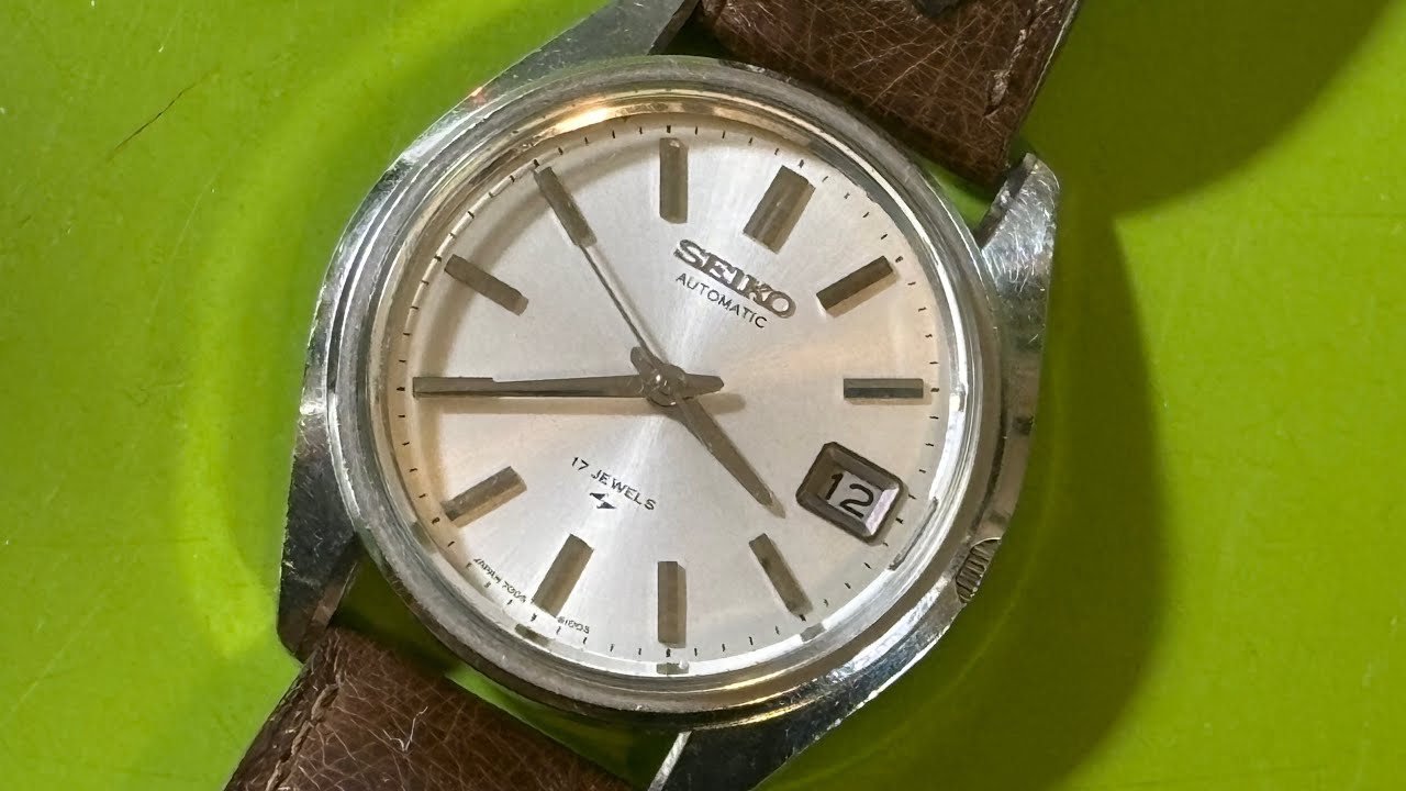 Для BW: реставрация Seiko 7005-8022 3/74, 12 января 2026 г.