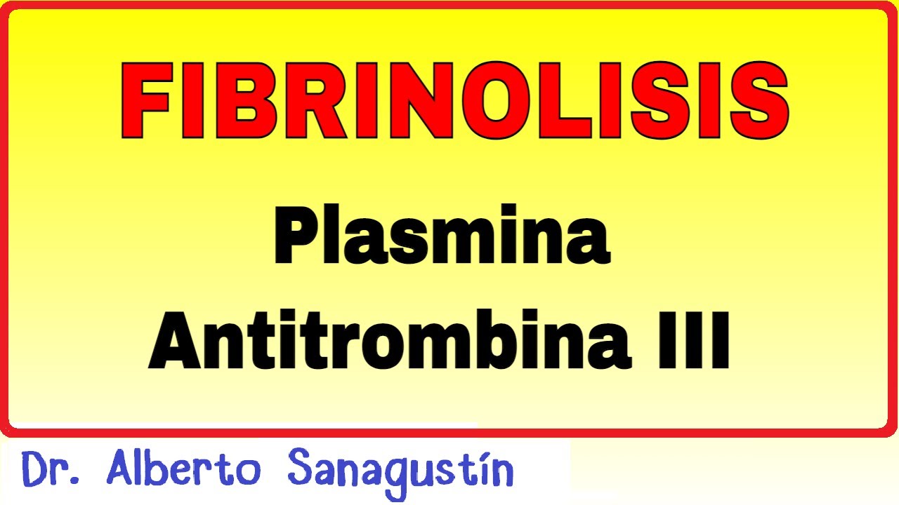 Fibrinolisis y anticoagulaci&oacute;n fisiol&oacute;gica